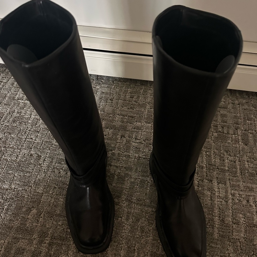 Free People Black Combat & Moto Boots - Picture 4 of 11